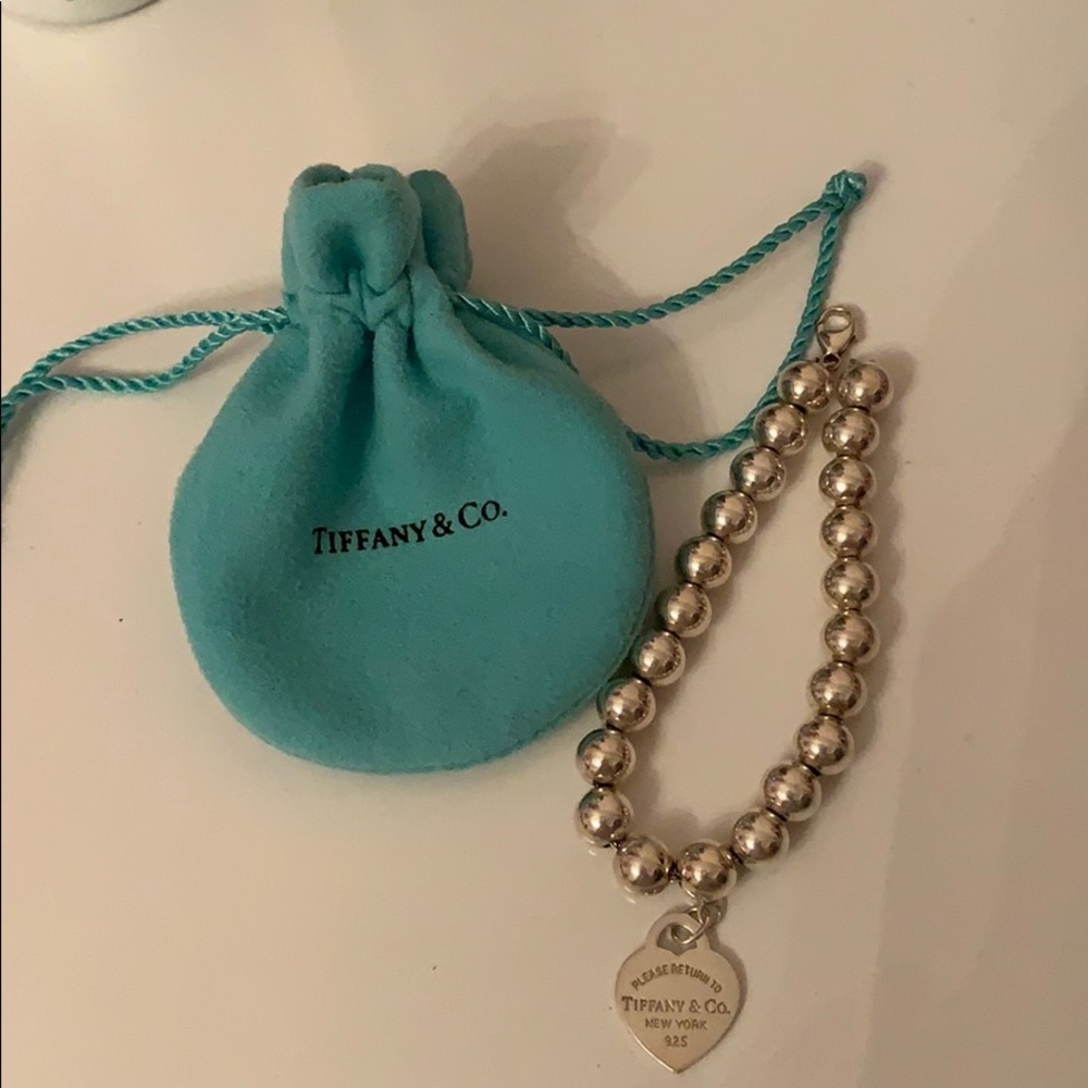 Genuine Tiffany heart bracelet